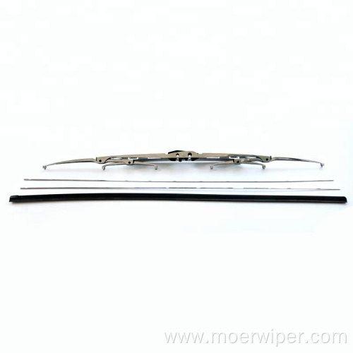 Universal Frame Windscreen Chrome Rain Wiper Blade